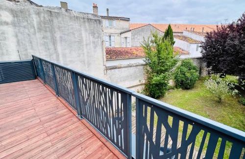 Rochefort Apartment | Explore Le République: Garden Retreat in City Center