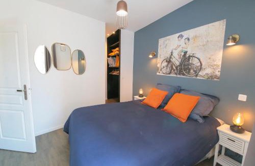 Saint-Roch - Badouillere - Chavanelle Apartment | Chic Le Rétro in Hypercentre: Pet-Friendly & Breakfast Included
