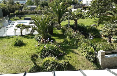 Saint-Lunaire House | Relax at Le Relais Bleu: Pool, Spa & Ocean Views Await