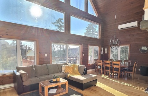 Wentworth-Nord Ski Chalet | Indulgent Retreat at Le Retour aux Souches with Spa & Sauna