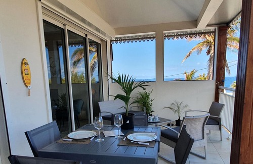 Trois-Bassins Apartment | Le Rêve Tropical T3 with 2 bedrooms, one on mezannine