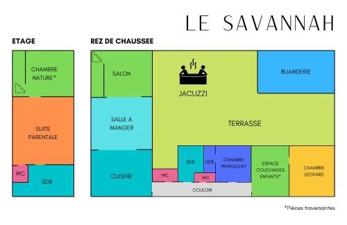 Saint-Aignan House | Indulgent Escape at Le Savannah - Jacuzzi, Near Zoo de Beauval