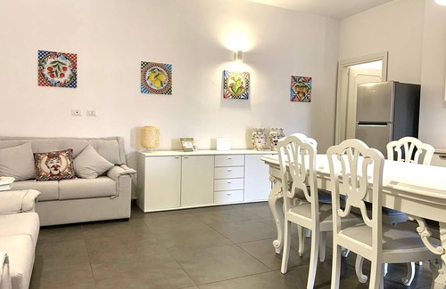 Agrigento House | Inviting Le Sorelle Apartment with Ocean View in Agrigento