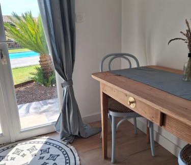 Soustons Bed & Breakfast | Relax at Le spot Landais - Côté piscine with Pool & Ocean View