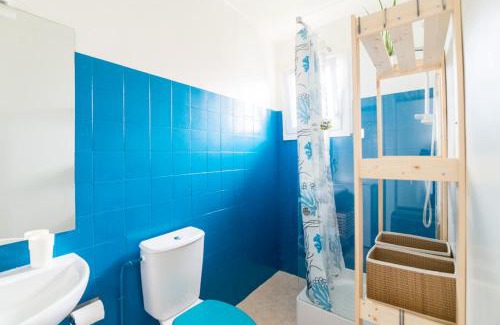 Vieux-Boucau-les-Bains Apartment | Discover Family-Friendly Comfort at Le Studio Bleu de la Gare