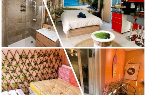 La Faviere Apartment | Cozy Oceanfront Studio Steps from La Favière Beach