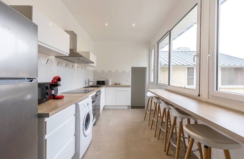 Republique Apartment | Discover Le Top Floor: Central 4-Bedroom Getaway
