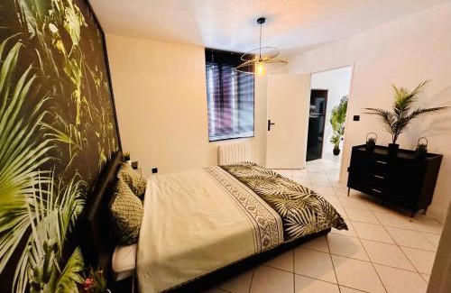Noisseville Apartment | Discover Le Tropical: Jungle Retreat Near Metz, Pet Friendly