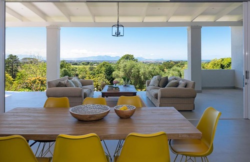 Constantia House | Elegant Le Vine Constantia with Oceanfront Pool & Views
