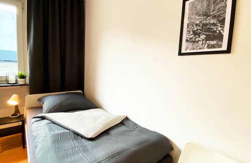 Lengerich Apartment | Le01 - Gemütliche Ferienwohnung mit Balkon in Lengerich, 81qm, 3 Zimmer, Max. 6 Personen