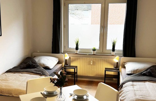 Lengerich Apartment | Le03 - Ferienwohnung mit Balkon in Lengerich, 80 qm, 3 Zimmer, Max. 6 Personen