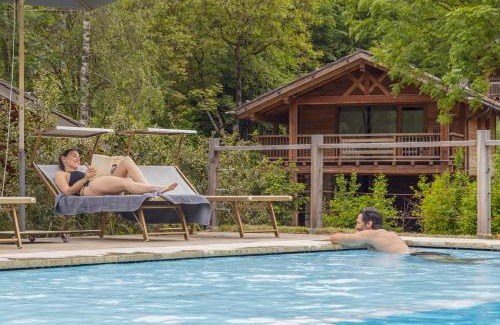Bezzecca Ski Chalet | Inviting Ledro Mountain Chalet with Pool and Ocean Views