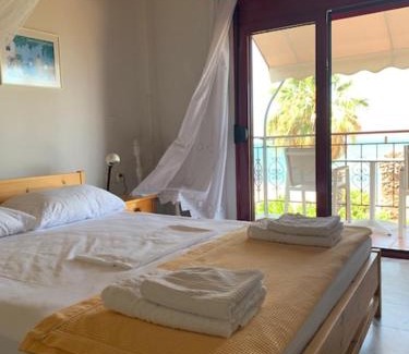 Polichnitos Apartment | Oceanfront Comfort at Leftheris - Guest Rated 9.6/10