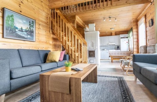 Vuokatti House | Relax at Lehtola: Lake Views, Spa & Family-Friendly Fun
