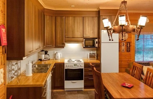 Akaslompolo House | Experience Comfort at Lehtovilla by Interhome with Spa & Lake Views