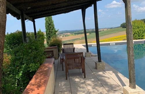 La Sauvetat Villa | Discover Les 5 Terrasses: Private Pool & Breathtaking Views