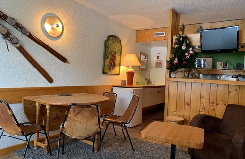 Arc-1800 Apartment | Les Arcs 1800: Centrally Located Studio with Spa & Pool