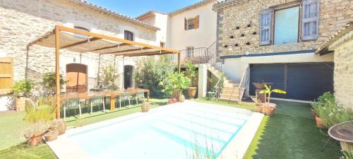 Saint-Christol-Les-Ales House | Relax at Les Bâtisses Du Châtaignier with Oceanfront Views