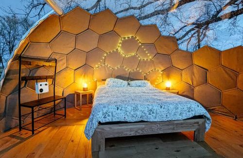 Margouet-Meymes Bed & Breakfast | Experience Les Bulles Perchées de Lartigue with Ocean Views