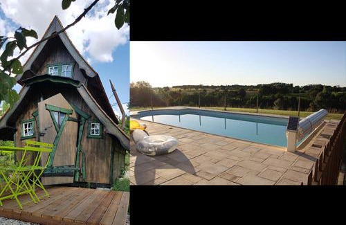 Le Boupere Ski Chalet | Discover Les CASAS La Champrenière with Ocean View Pool