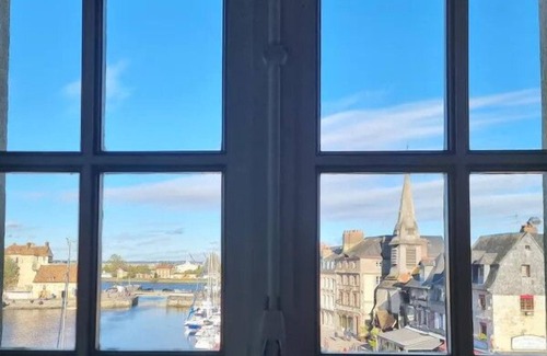 Honfleur Apartment | Enjoy Oceanfront Views at Les Colombages in Honfleur