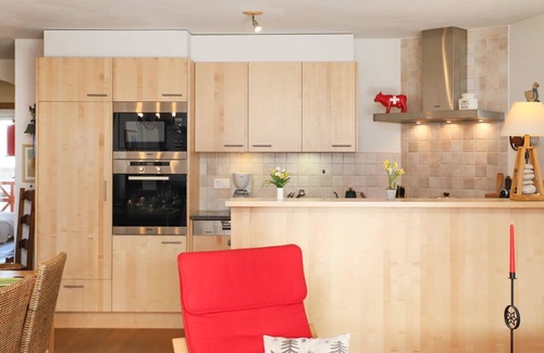 Champex-Lac Apartment | Experience Lake View Comfort at Les Combins Apt. 23