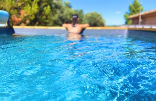 Thezan-les-Beziers Villa | Relaxing Retreat at Les Hauts de la Pinède with Pool & Spa