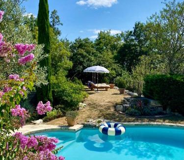Lussan House | Gorgeous Les Jardins de Gaston: Oceanfront Bliss Awaits