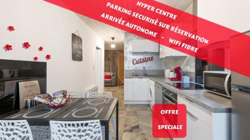 Le Puy-en-Velay Apartment | Discover Les Nuits d'Anis - Central Apartments with Dining