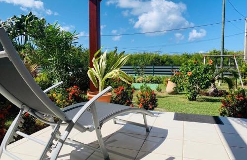 Saint-Louis House | Relax at Les Palmes du Moulin: Oceanfront with Pool & Dining