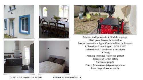 Agon-Coutainville House | Premier Oceanfront Retreat at Les Sables d'Or - 9/10 Rated