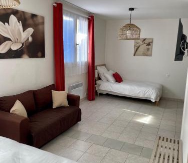 Saint Ouen d'Aunis House | Experience Les Trois Cèdres with Ocean View & Pool Access