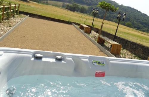 Marchamp House | Relax at Les Violettes du Bugey with Spa and Hot Tub
