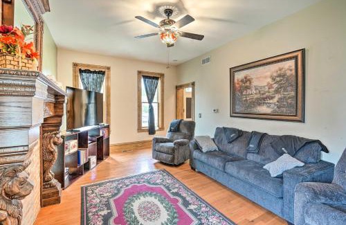 Dubuque House | Historic Dubuque Gem Near Downtown with Family-Friendly Amenities