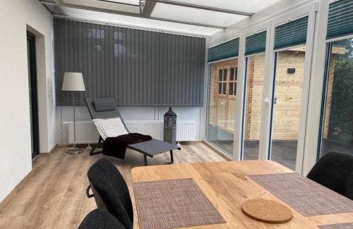 Busum Apartment | Exclusive Leuchtturm Büsum: Oceanfront with Sauna & High Ratings