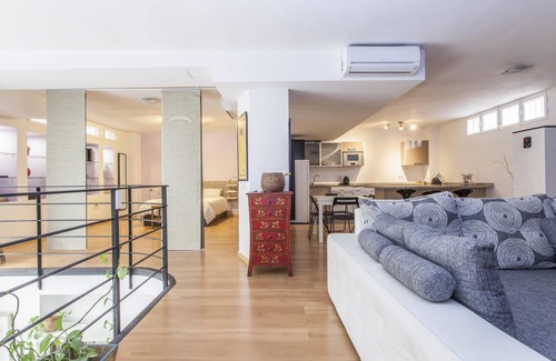 San Bernardo Apartment | Explore Santa Cruz: Loft with Free Parking & Great Amenities