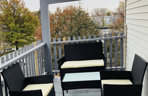 Dorchester Condo | Spacious Oceanfront Suite for 8 with Pool & Breakfast