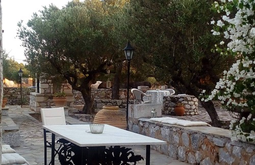 Charouda Apartment | Inviting Liako: Apartment with Balcony & Scenic Village Views