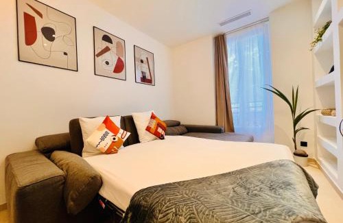 Vernier Apartment | Relax at LIBERATION CENTER: Private Balcony & 24/7 Reception