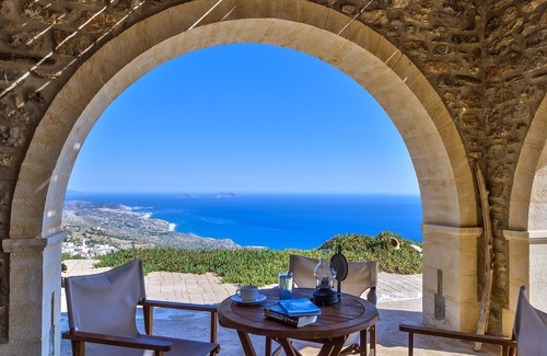 Kerames Villa | Stunning Libyan View Villa with Private Pool & Oceanfront