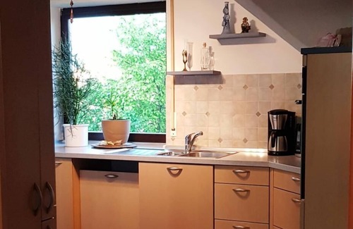 Merkendorf Apartment | Bright Penthouse with Two Balconies & Spa Amenities