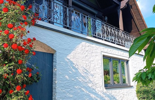 Merkendorf Apartment | Bright Penthouse with Two Balconies & Spa Amenities