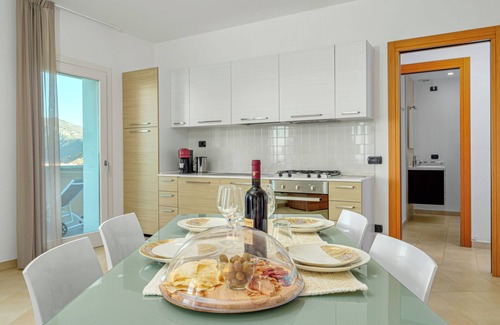 Golfo Aranci Apartment | Bright Villa Marconi 9: Oceanfront Retreat with Private Terrace
