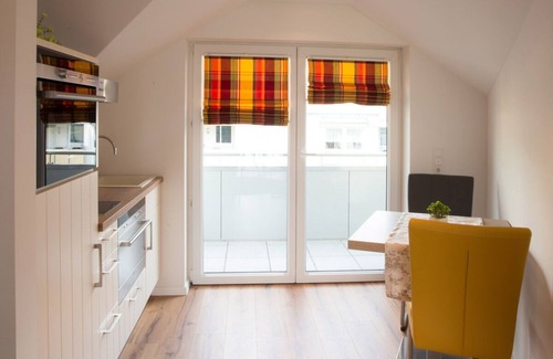 Bad Salzuflen Apartment | Bright and Modern Apartment with Two Balconies & Spa