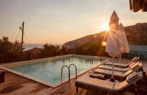 Patara Villa | Relax at Likya House with Ocean Views & Pool Access