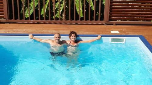 Capesterre-de-Marie-Galante Villa | Escape to Lili Bungalows with Ocean Views and Hot Tub