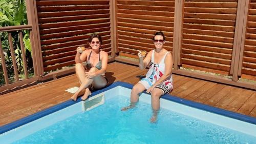 Capesterre-de-Marie-Galante Villa | Escape to Lili Bungalows with Ocean Views and Hot Tub