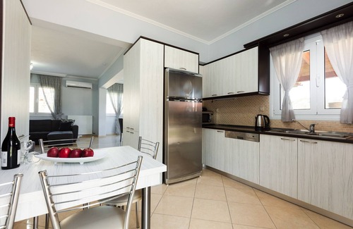 Dafni Villa | Exclusive Lilium Villa with Spa, Steps from Beach & Shops