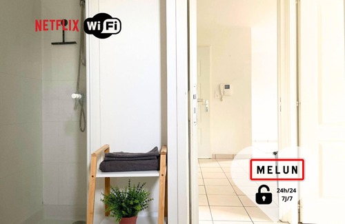 Melun Apartment | Relaxing Stay at Lillas: 2 Minutes from Melun City Center