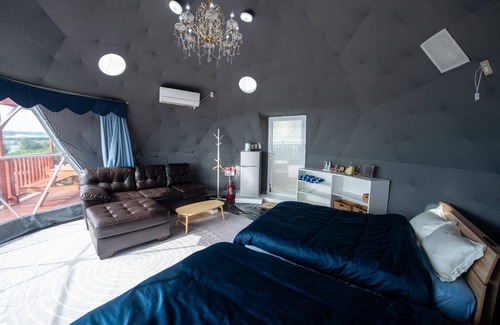 Kadena-cho Cabin | Okinawa Glamping Hikari Dome: Family-Friendly Escape